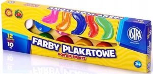 Astra - Farby Plakatowe 12 kolorów - 0539