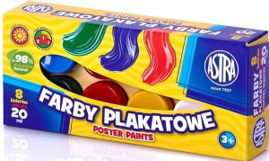 Astra - Farby Plakatowe 8 kolorów - 0065