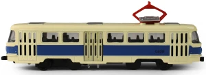 Rappa 253322 Retro tramwaj niebieski 16 cm