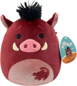 Squishmallows – Król Lew - Maskotka 20 cm Pumba SQDI00552