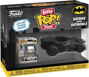 Funko POP 83621 Bitty Pop Rides - Minifigurka Armored Batman i Matmobile