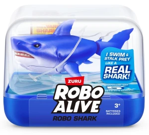 Robo Alive - Robo Shark - Pływający rekin NIEBIESKI 50402