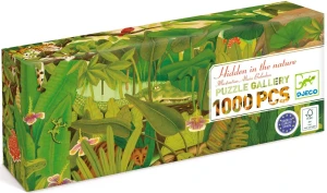 DJECO 07692 Puzzle Gallery 1000 elementów - Ukryte w naturze