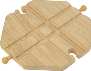 BigJigs - Skrzyżowanie typu X do kolejek drewnianych BJT105