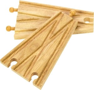 Rozjazd V do kolejek drewnianych BigJigs BJT109