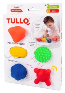 Tullo – Piłki sensoryczne 5szt. 420
