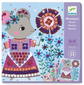 DJECO 09425 Mozaika – Piękne zwierzątka