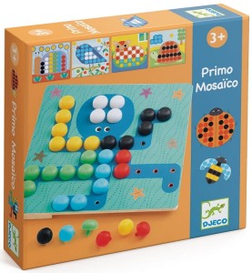 DJECO 08140 Mozaika Primo – Kolorowe obrazki
