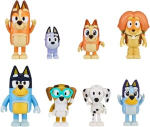 Bluey - Zestaw 8 figurek 17199
