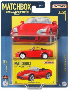 Matchbox – Samochodzik premium - 2004 Honda S2000 GBJ48 GRK31