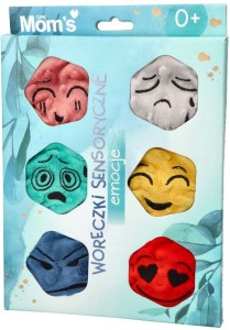 Hencz Toys - Mom's Care - Woreczki Sensoryczne 6 szt. Emocje 916