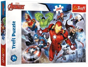 Trefl - Puzzle 200 el. – Waleczni Avengersi 13260