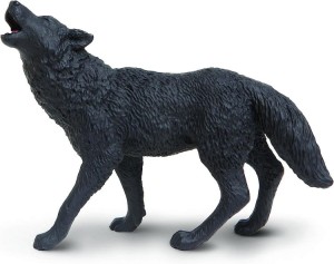 Safari Ltd - Figurka Czarny Wilk 181129