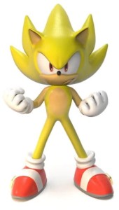 Sonic Boom - Figurka Super Sonic 10 cm Y90314
