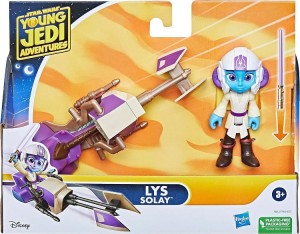 Star Wars: Przygody młodych Jedi - Lys Solay + pojazd F8012