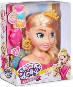 Zuru - Sparkle Girlz - Głowa Księżniczki do stylizacji 10097