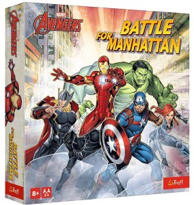 Trefl - Avengers - Gra planszowa - Battle for Manhattan 02512
