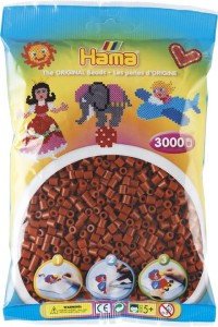 Koraliki Hama MIDI 3000 Koralików 201-20 Kolor Rdzawy