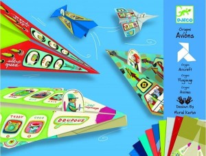 DJECO 08760 Zestaw origami - Samoloty