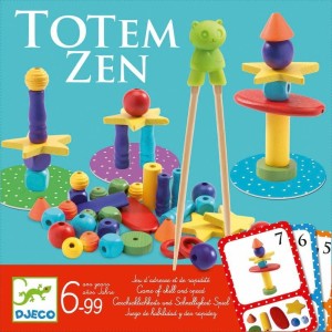 DJECO 08454 Gra zręcznościowa TOTEM ZEN