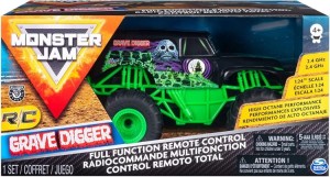 Monster Jam – Zdalnie sterowany samochód Grave Digger RC 1:24 6044955