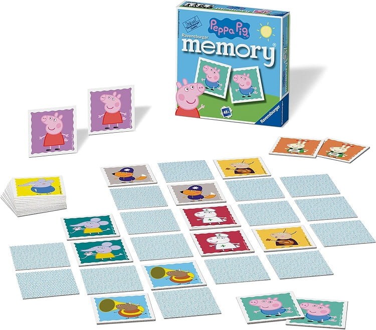 Ravensburger – Gra memory - Świnka Peppa 21376
