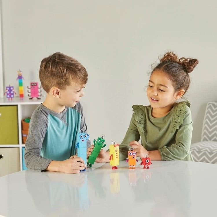 Learning Resources - Number Blocks - Kostki do nauki liczenia 1-5 HM95356