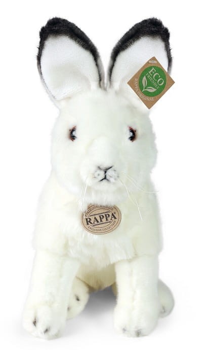Rappa 230774 Maskotka Zając polarny 30 cm