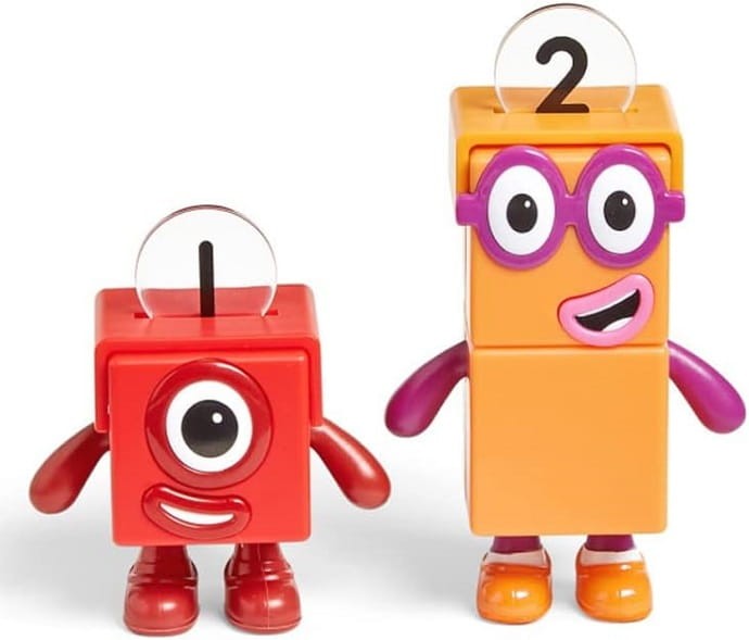 Learning Resources - Number Blocks - Bloki numeryczne 1 i 2 na rowerze HM95354