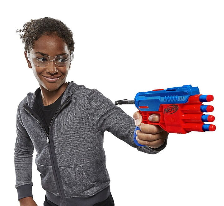 NERF Alpha Strike - Wyrzutnia Fang QS-4 E6973