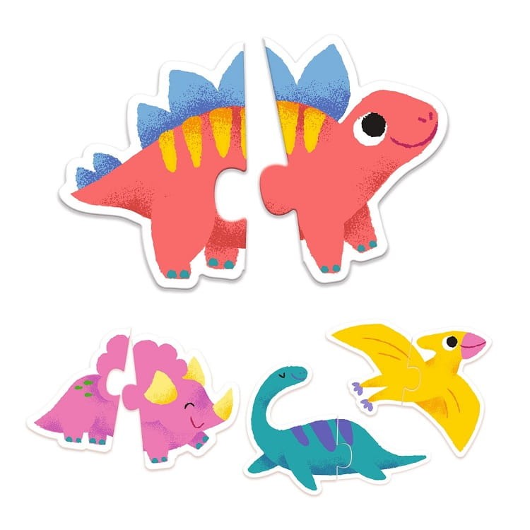 DJECO 08263 Puzzle Duo - Dino