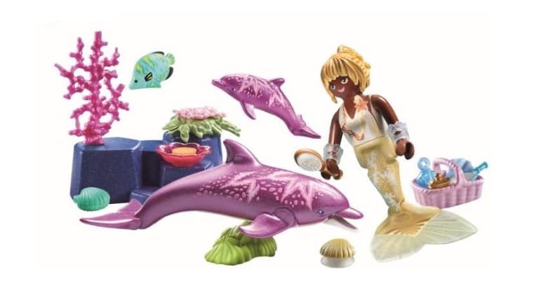 Playmobil Princess Magic 71501 Syrenka z delfinami