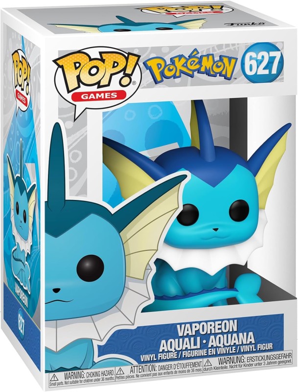 Funko POP - Pokemony - Figurka Vaporeon 627