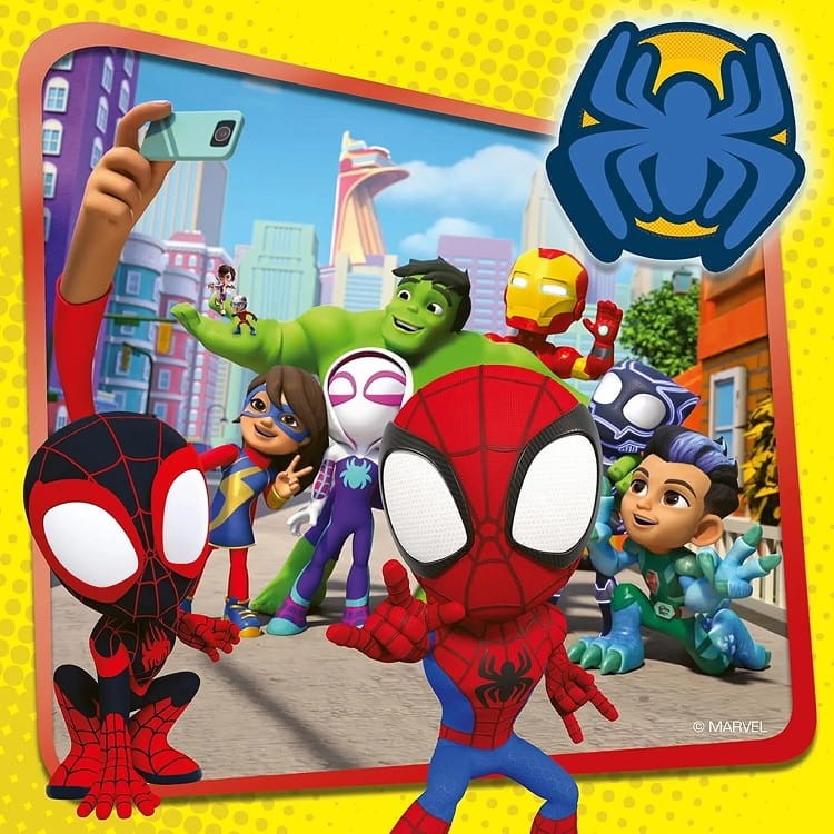 Ravensburger - Puzzle Spidey i super-kumple 3x49 el. 5730