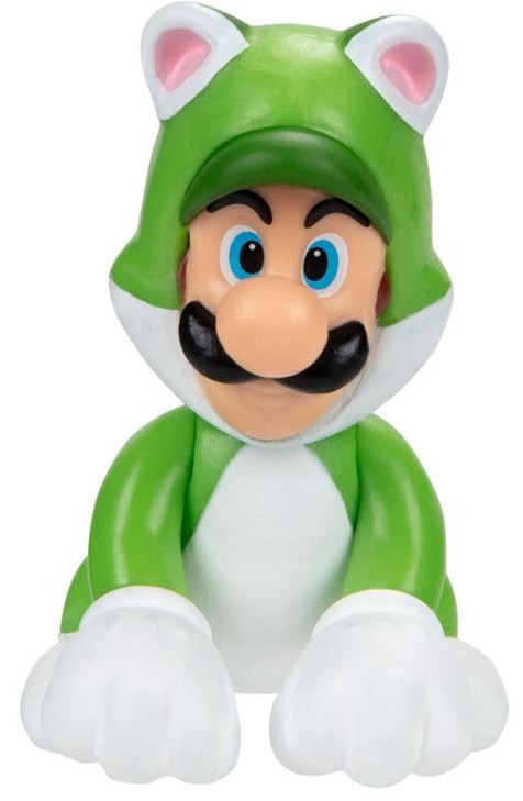 Super Mario – Figurka 6,5 cm Cat Luigi – 91426