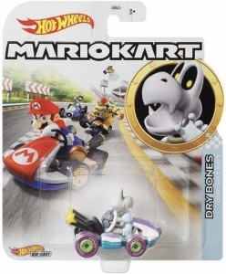 Hot Wheels – Super Mario Mariokart – Pojazd Dry Bones GJH59
