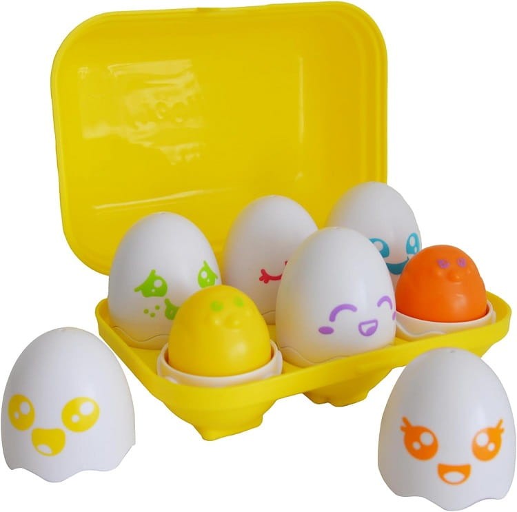 Tomy - Jajeczka z dźwiękami w opakowaniu 73560