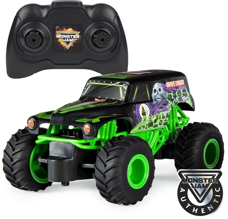 Monster Jam – Zdalnie sterowany samochód Grave Digger RC 1:24 6044955
