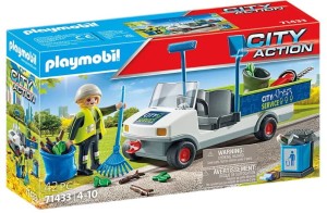 Playmobil City Action 71433 Sprzątanie miasta samochodem elektrycznym