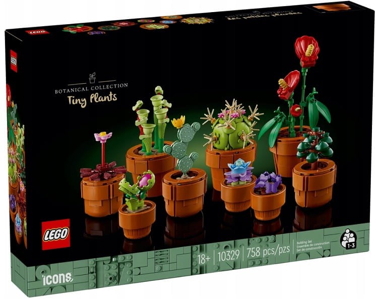 LEGO Icons 10329 Małe roślinki