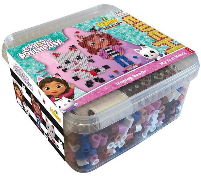 HAMA MAXI 8754 - Koci Domek Gabi - Koraliki do prasowania - 900 szt