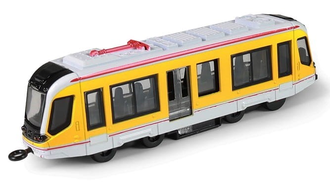 Rappa 235588 Żółty tramwaj 20 cm