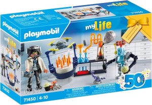 Playmobil  71450 Naukowiec z robotami
