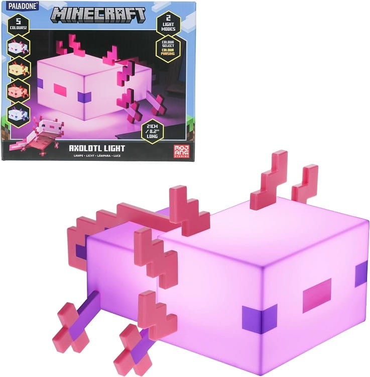 Minecraft – Lampka LED Axolotl 14920