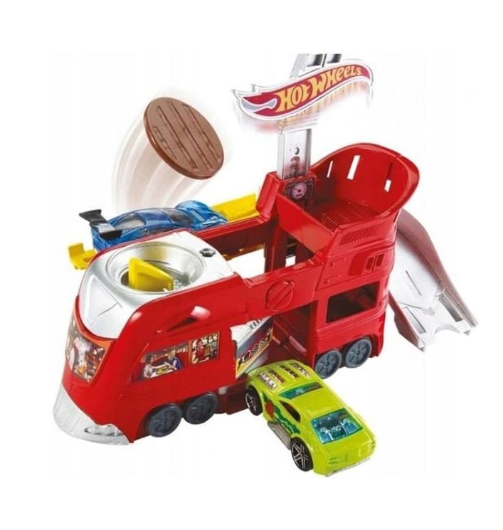 Hot Wheels - Zestaw torów - Odjazdowa restauracja Dine&amp;Dash FJN34 FJN39