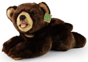 Rappa 341838 Maskotka Niedźwiedź leżący 32 cm
