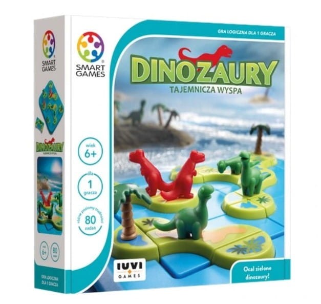 Smart Games - Gra Logiczna - Dinozaury: Tajemnicza Wyspa 0225