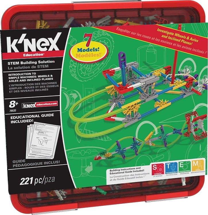 K’NEX – Klocki konstrukcyjne 221 el. w pudełku - Pojazdy 78620