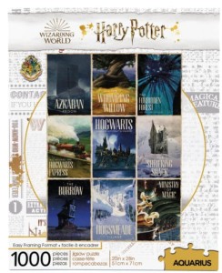Aquarius – Puzzle Harry Potter Plakaty podróżnicze 1000 el. 48581