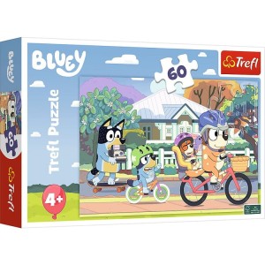 Trefl - Puzzle 60el. - Wesoły Bluey